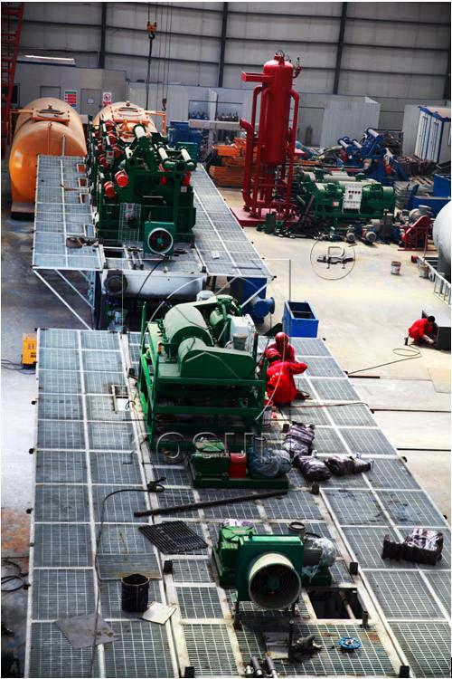 KOSUN 1000GPM Orbit Low Temperature Drilling Fluid Applied by Some Russian Drilling Company in Siberian Lukoil Oilfield