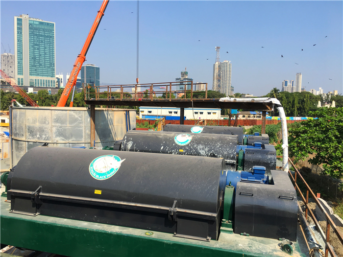 decanter centrifuge in piling slurry treatment